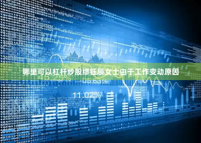 哪里可以杠杆炒股缪钰辰女士由于工作变动原因